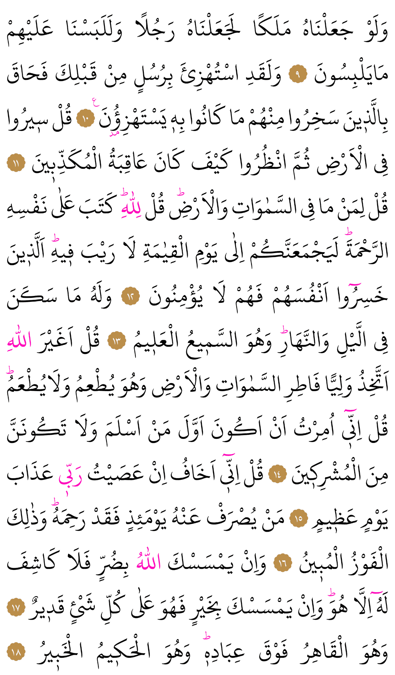 Kur'an-ı Kerim 129. sayfa