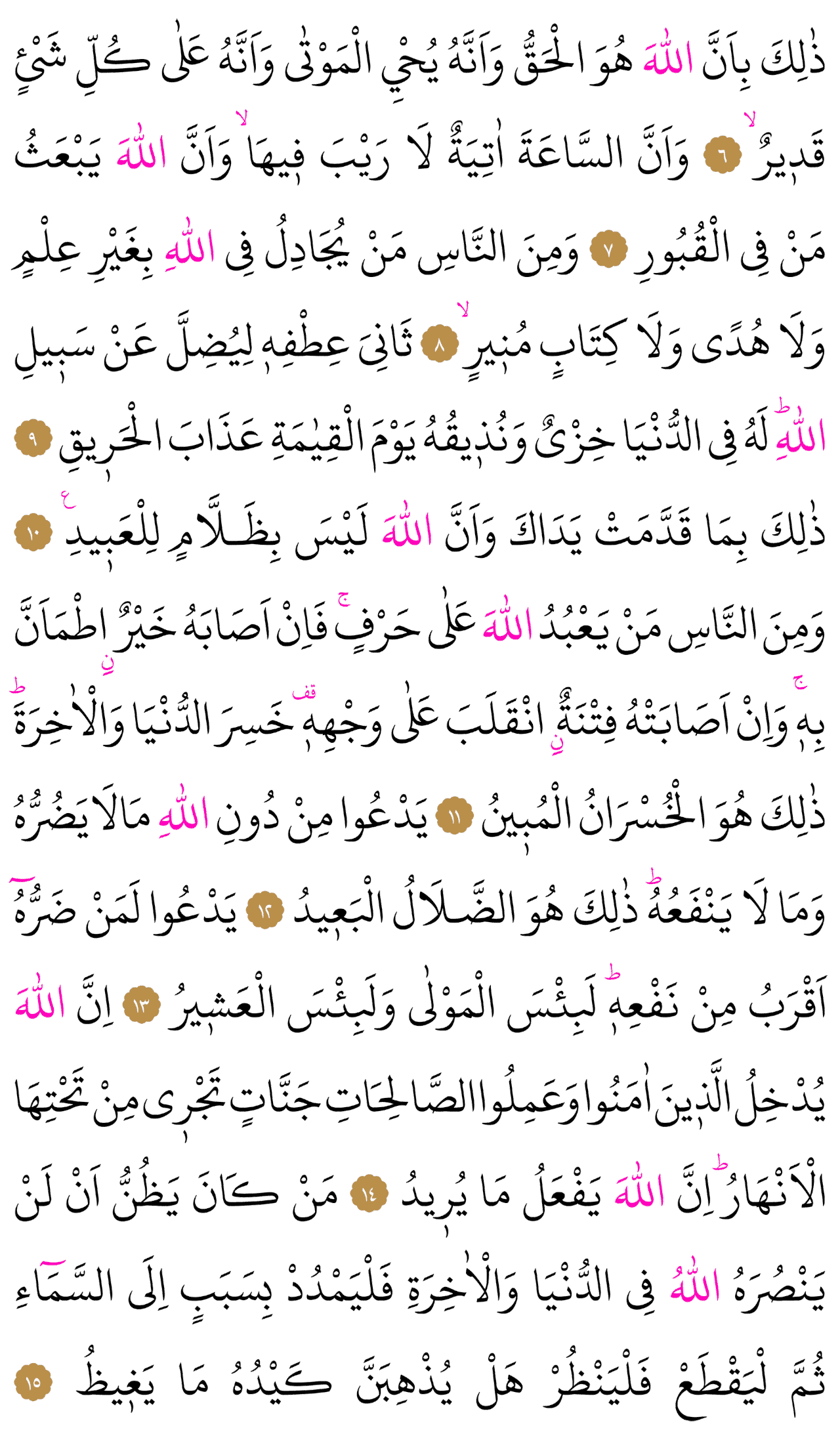 Kur'an-ı Kerim 333. sayfa
