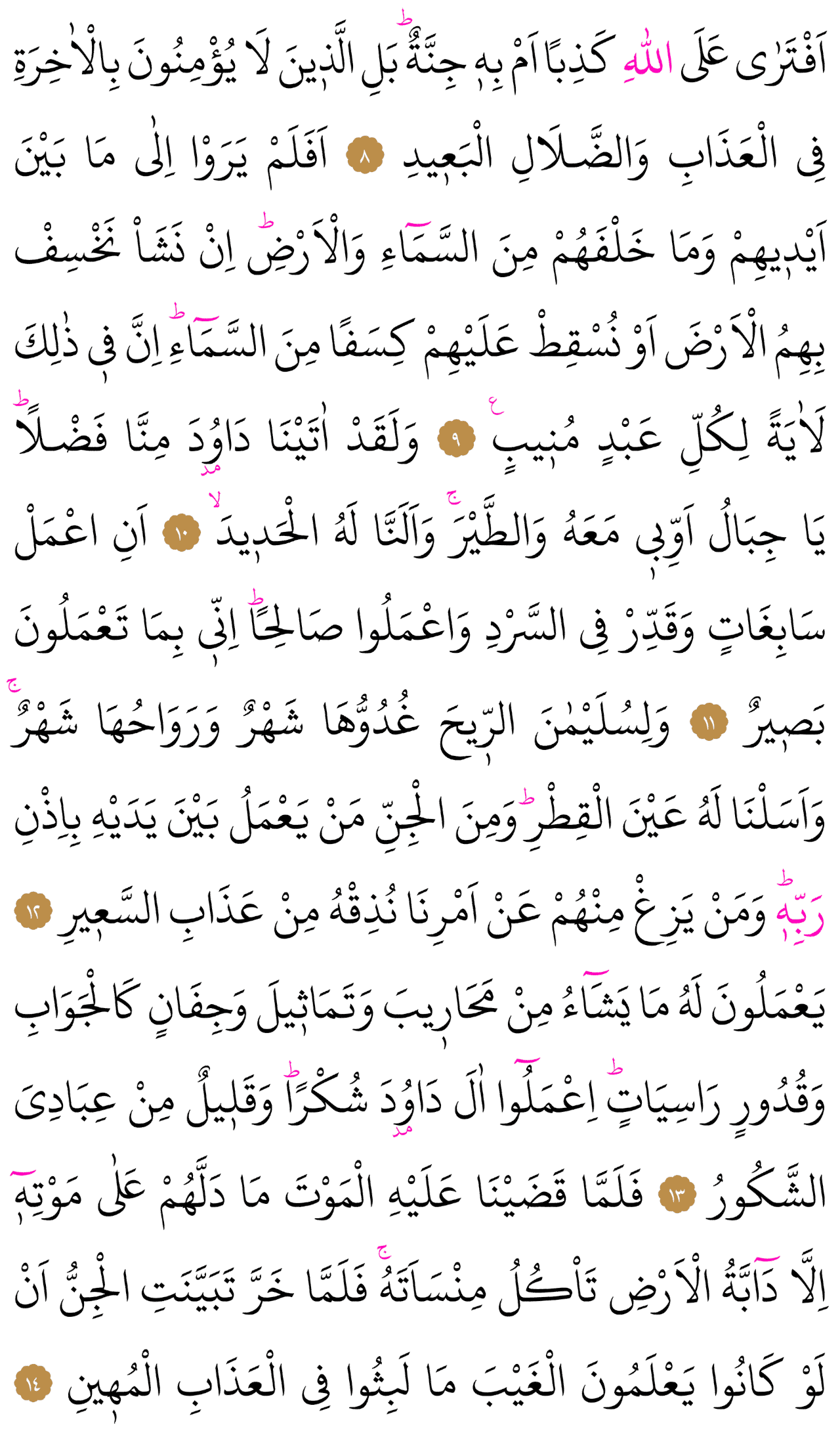 Kur'an-ı Kerim 429. sayfa