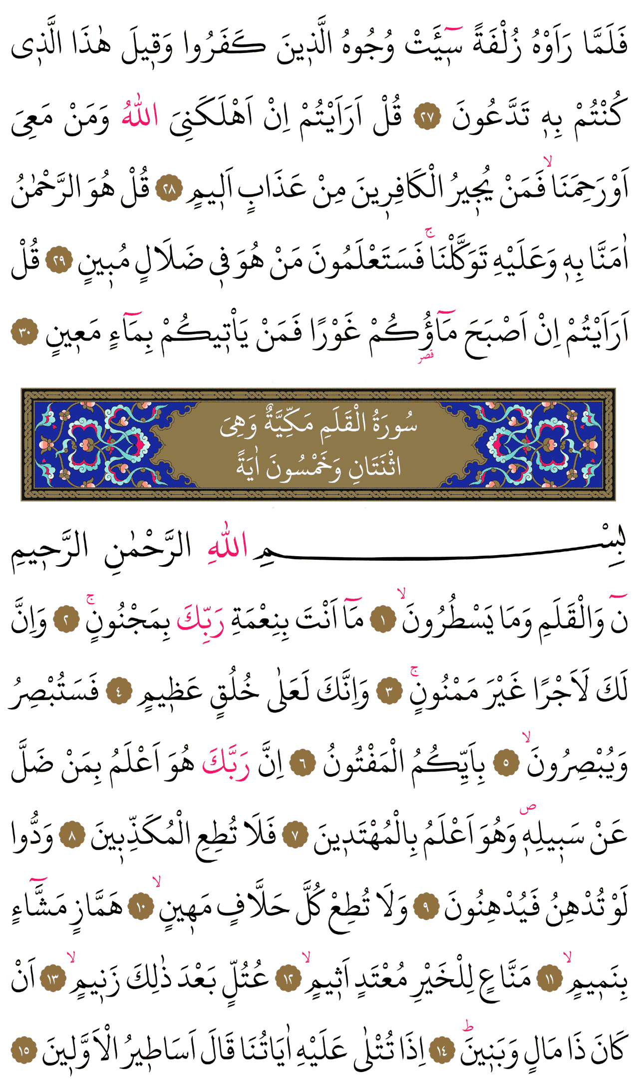 Kur'an-ı Kerim 564. sayfa