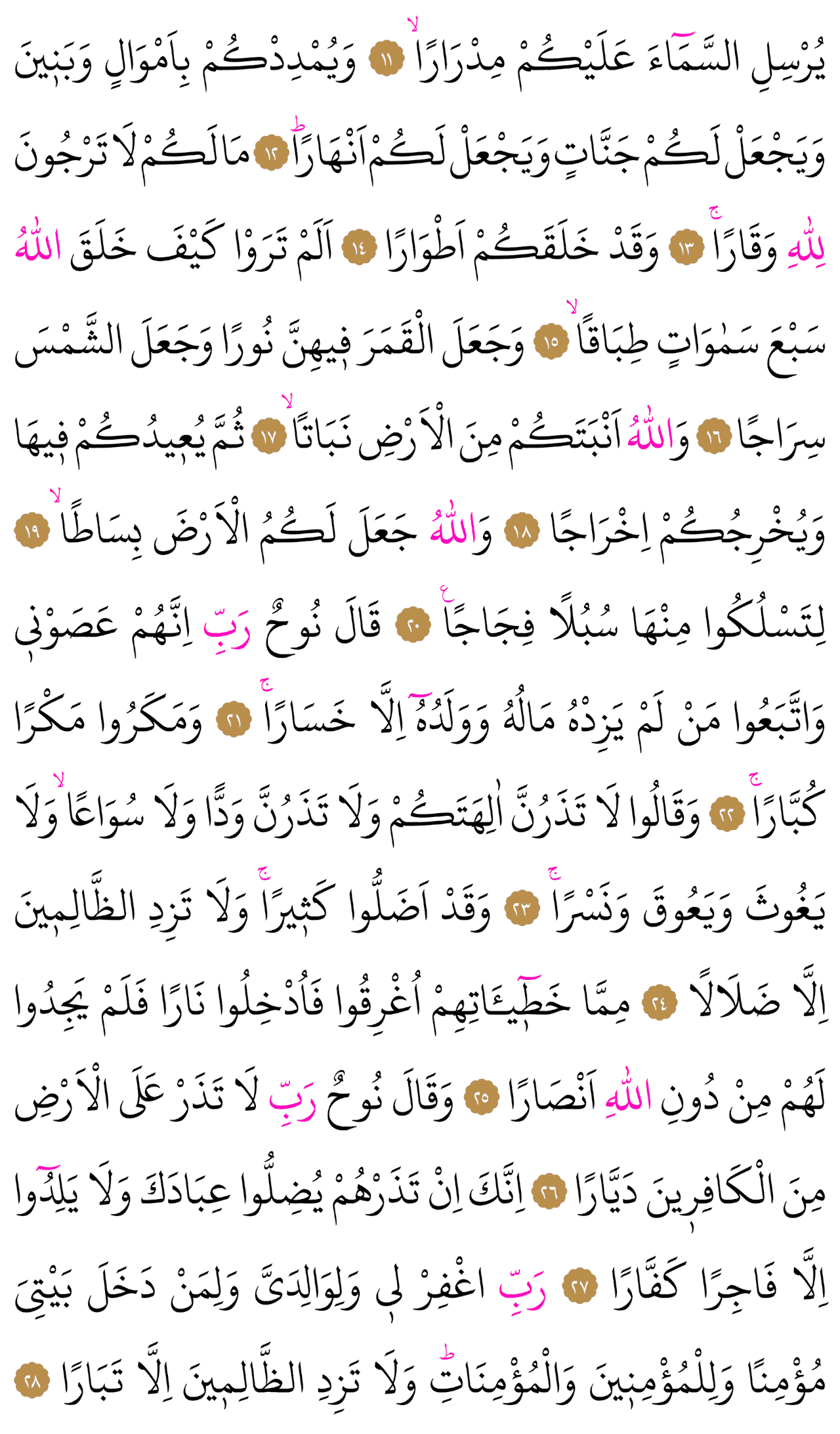 Kur'an-ı Kerim 571. sayfa