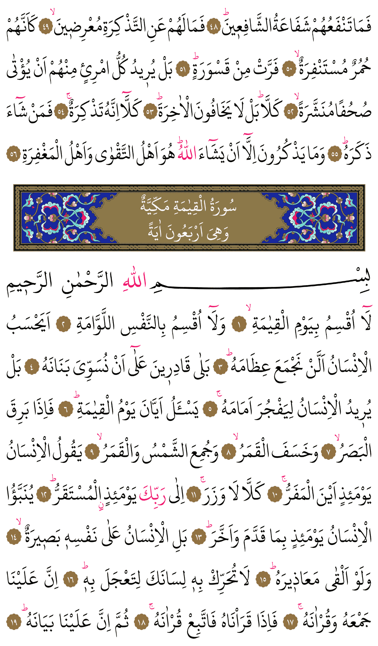 Kur'an-ı Kerim 577. sayfa